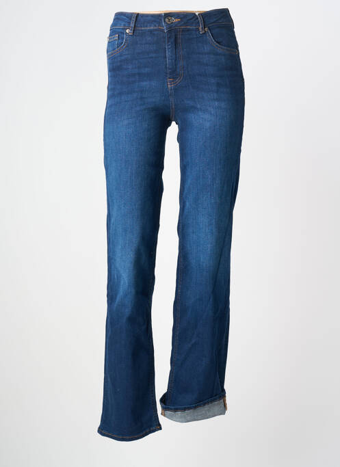 Blugi cu croială dreaptă albastru FRACOMINA femeie