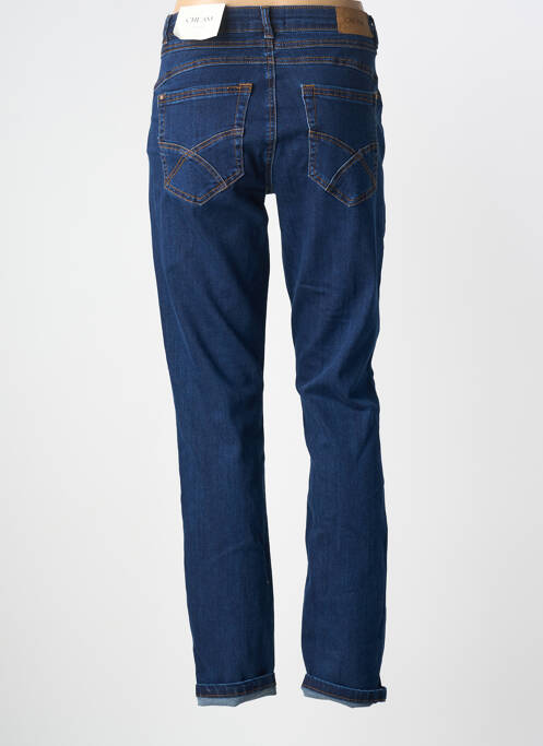 Blugi cu croială slim albastru CREAM femeie