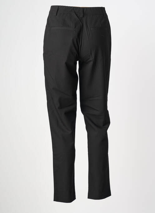 Pantalon chino țesătură poplin mărime normală negru CREAM femme