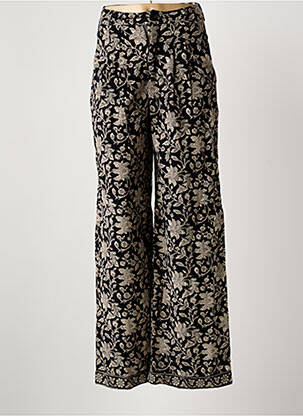 Pantalon larg negru MAISON HOTEL femeie