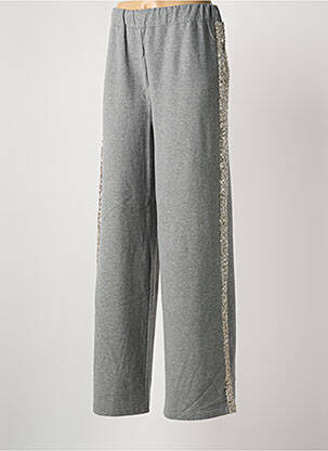 Pantalon larg gri LOKITA femeie