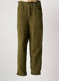 Pantalon drept elasticitate talie înaltă verde FREEMAN T.PORTER femme
