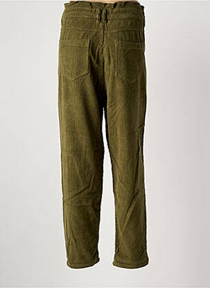 Pantalon drept elasticitate talie înaltă verde FREEMAN T.PORTER femeie