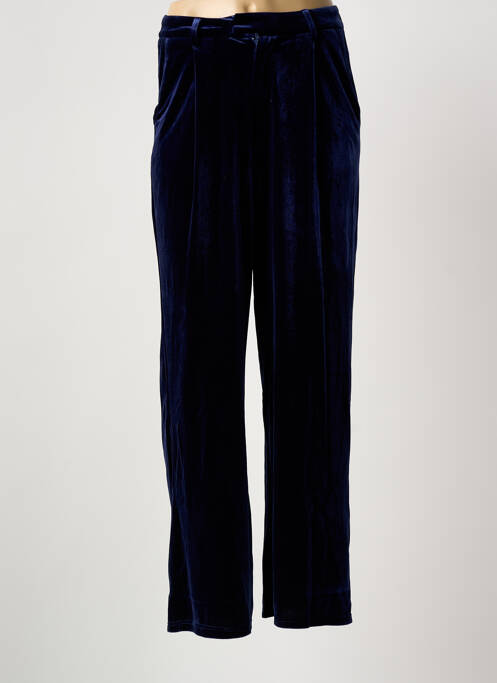 Pantalon drept albastru MOLLY BRACKEN femeie
