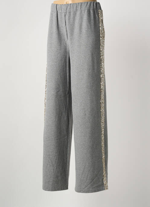 Pantalon larg gri LOKITA femeie