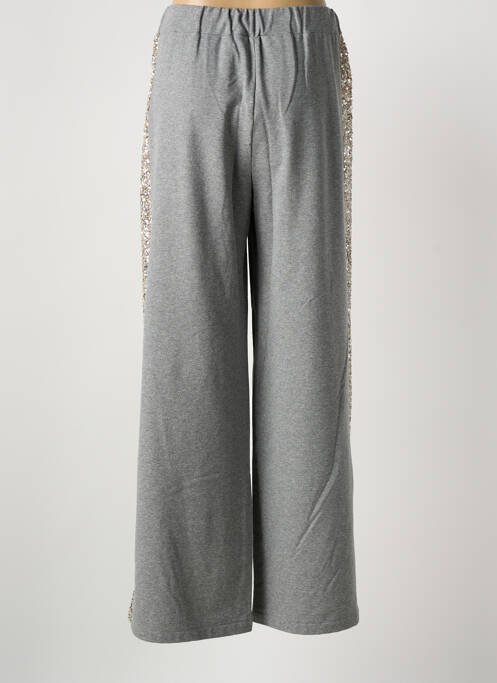 Pantalon larg gri LOKITA femeie