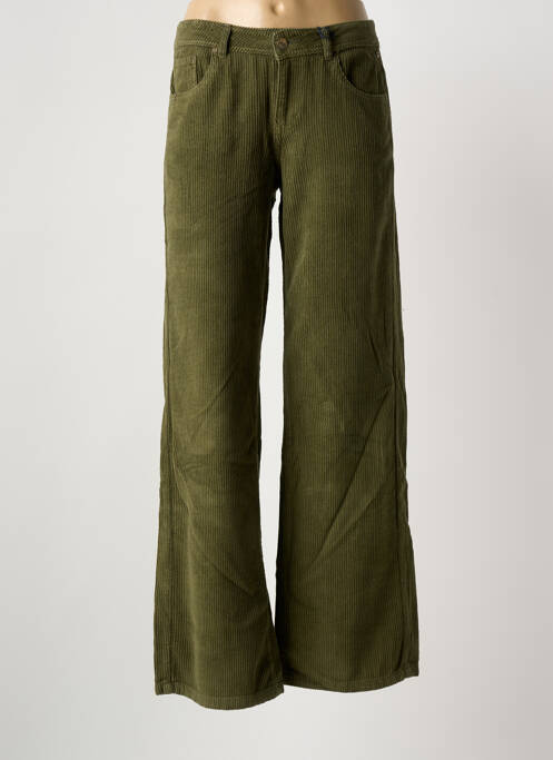 Pantalon larg verde FREEMAN T.PORTER femeie