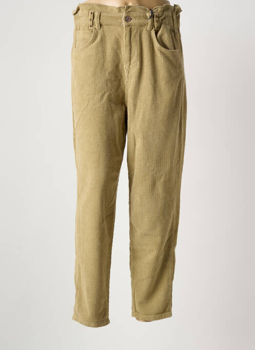Pantalon drept bej FREEMAN T.PORTER femeie