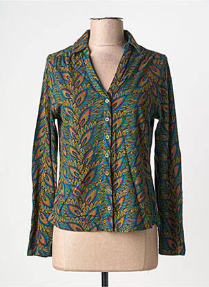 Cămașă croială cambrată mâneci lungi albastru WHITE STUFF femme