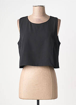 Top negru LOKITA femeie