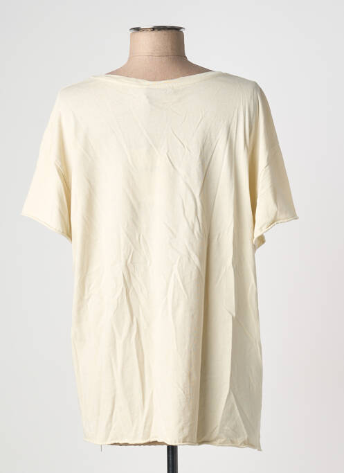 Tricou bej PLEASE femeie