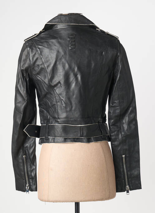 Geacă din piele negru GIPSY BY MAURITIUS femeie