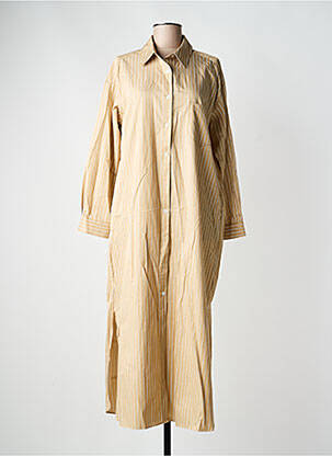 Rochie lungă bej GRACE & MILA femeie