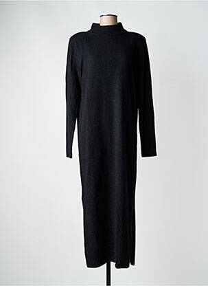 Rochie lungă mâneci lungi mâneci lungi negru KARMA KOMA femeie