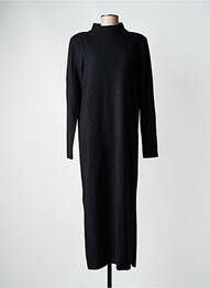 Rochie lungă mâneci lungi mâneci lungi negru KARMA KOMA femeie