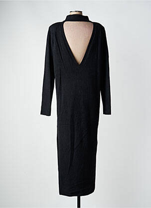 Rochie lungă mâneci lungi mâneci lungi negru KARMA KOMA femeie