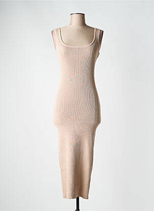 Rochie lungă bej STELLA femeie