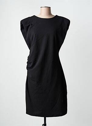 Rochie scurtă fără mâneci fără mâneci negru ICHI femeie