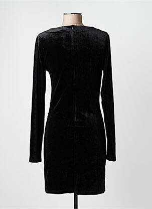 Rochie scurtă închidere cu fermoar la spate mâneci lungi negru GRACE & MILA femeie