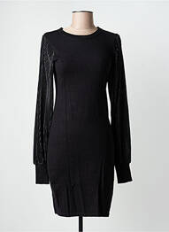 Rochie midi mâneci lungi mâneci lungi negru MOLLY BRACKEN femme