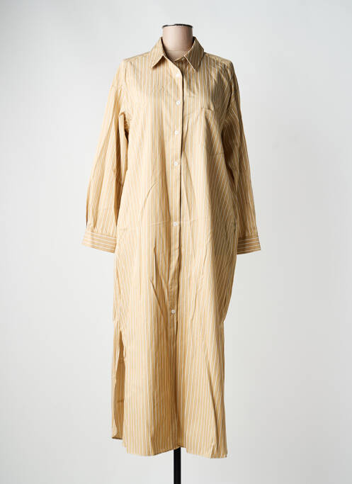 Rochie lungă bej GRACE & MILA femeie