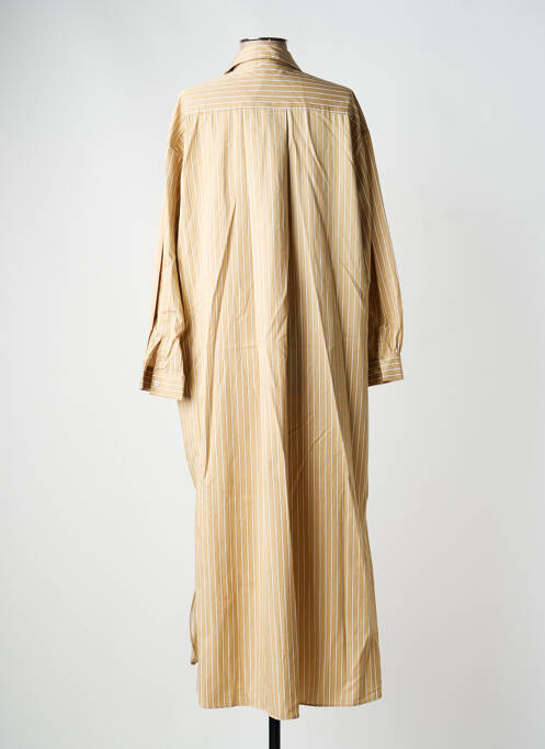 Rochie lungă bej GRACE & MILA femeie