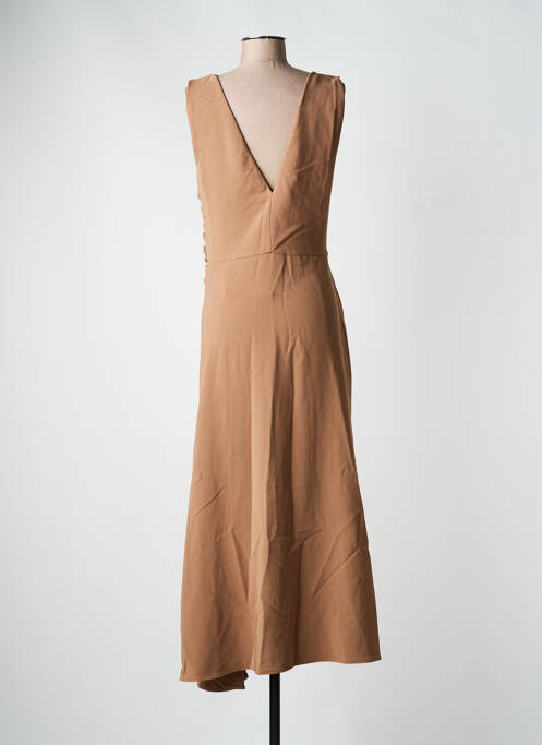 Rochie lungă maro IMPERIAL femeie