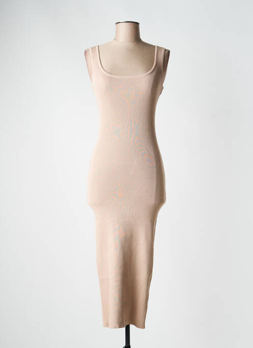 Rochie lungă bej STELLA femeie