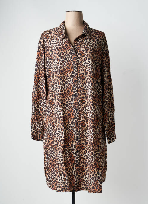 Rochie midi bej CREAM femeie