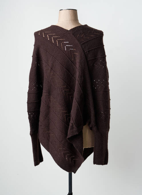 Pulover tunică maro CREAM femeie