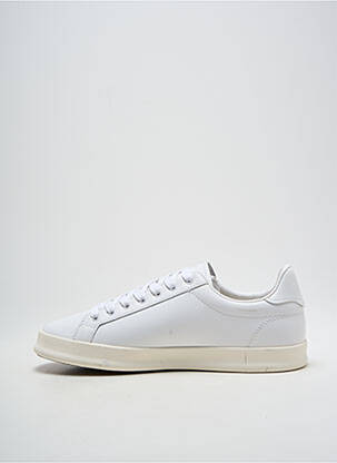 Adidași vârf rotund vârf rotund alb FRED PERRY bărbat