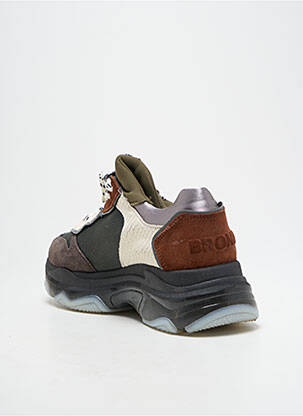 Adidași branț detașabil vârf rotund gri BRONX unisex