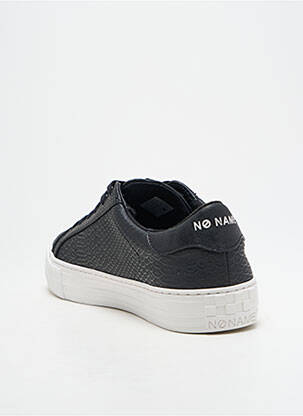 Adidași vârf rotund toc plat până la 3 cm negru NO NAME femeie