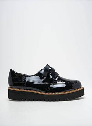 Derby-uri material neted toc de 4 la 6 cm negru MYMA femeie