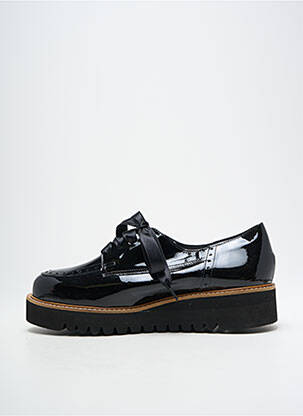 Derby-uri material neted toc de 4 la 6 cm negru MYMA femeie