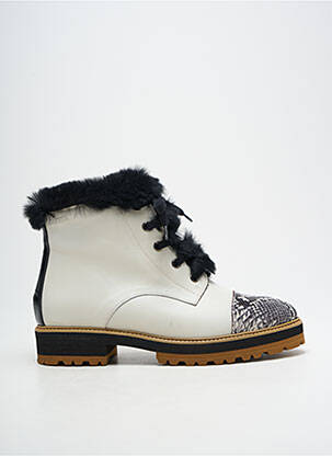 Botine/Ghete alb GADEA femeie