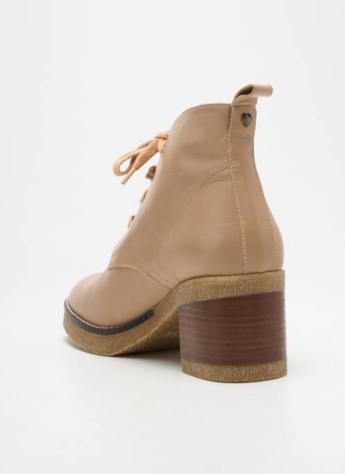 Botine/Ghete bej LODI femeie