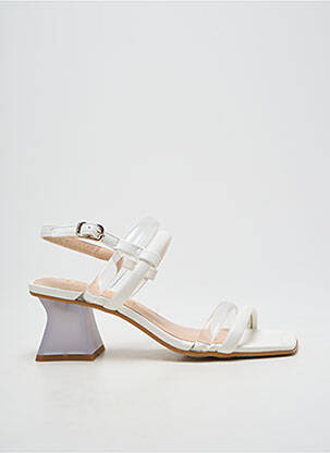 Sandale/Pantofi decupați alb LODI LOVE femeie