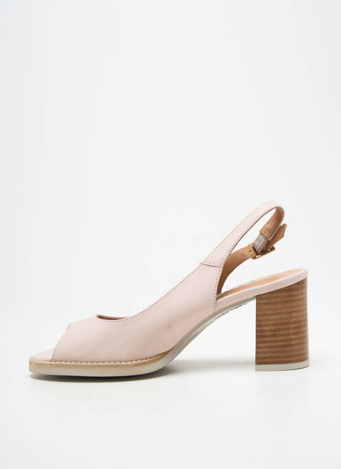 Pantofi cu toc roz GADEA femeie