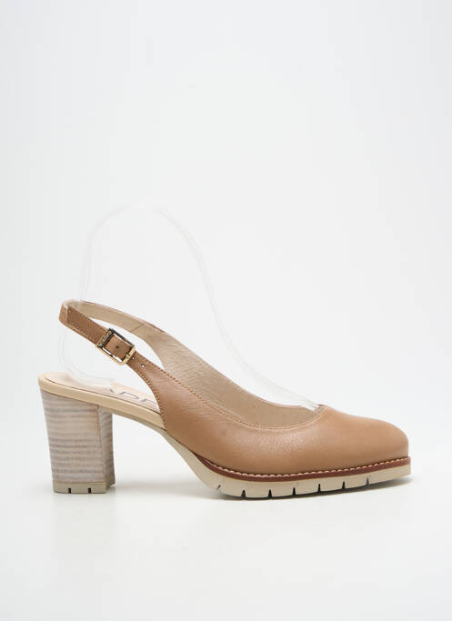Pantofi cu toc maro GADEA femeie