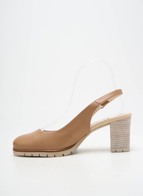 Pantofi cu toc maro GADEA femeie