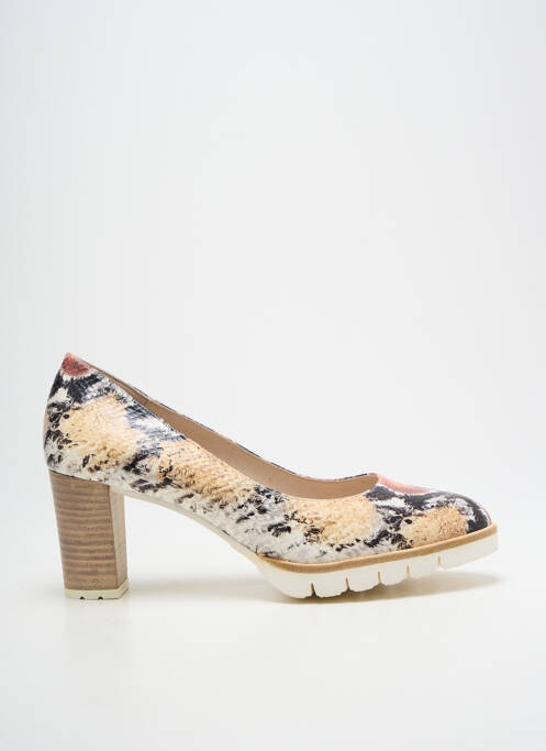 Pantofi cu toc bej GADEA femeie