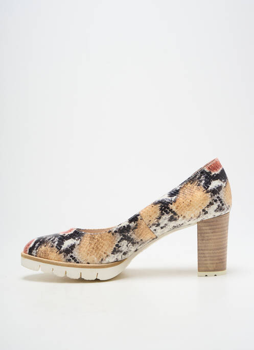 Pantofi cu toc bej GADEA femeie