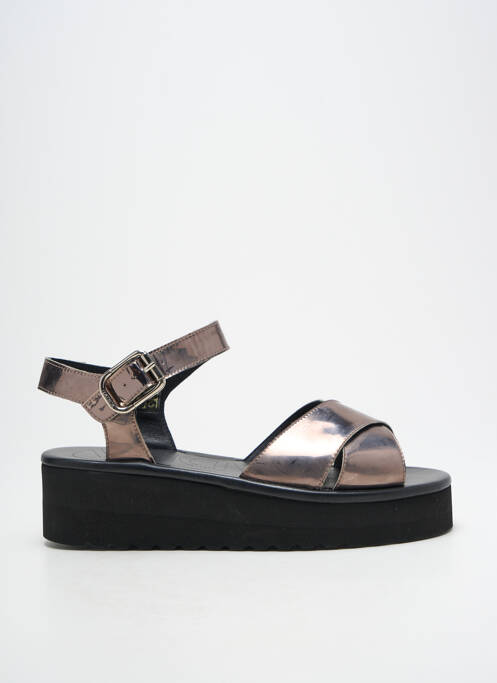 Sandale/Pantofi decupați argintiu GADEA femeie