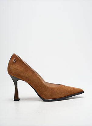 Pantofi cu toc maro LODI femeie