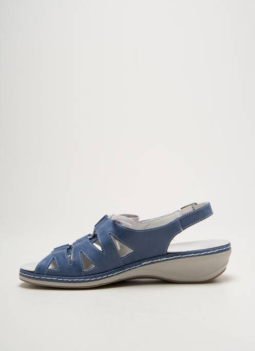 Sandale/Pantofi decupați albastru SUAVE femeie