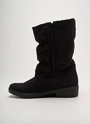 Botine/ghete toc mic toc plat până la 3 cm negru SAMITEX femeie