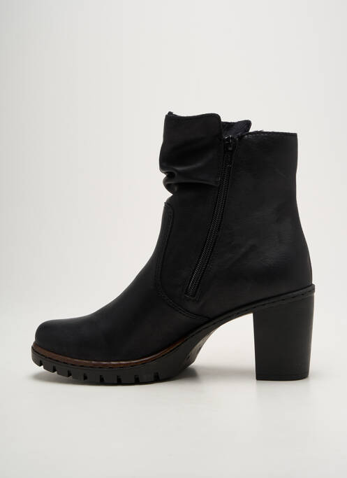 Botine/Ghete negru RIEKER femeie