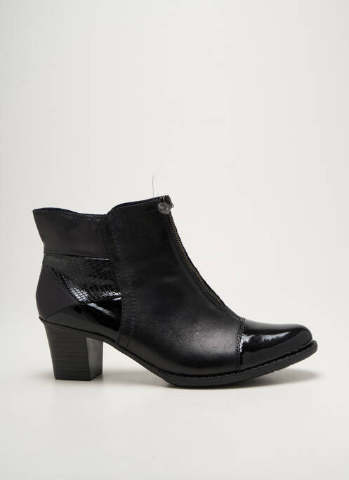 Botine/Ghete negru RIEKER femeie