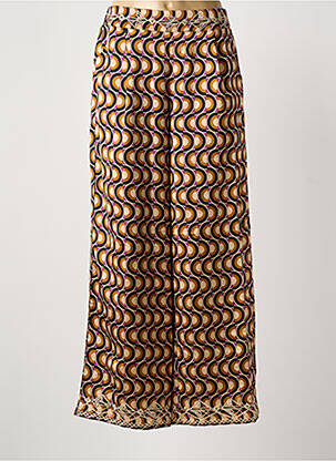 Pantalon larg maro MEISÏE femeie